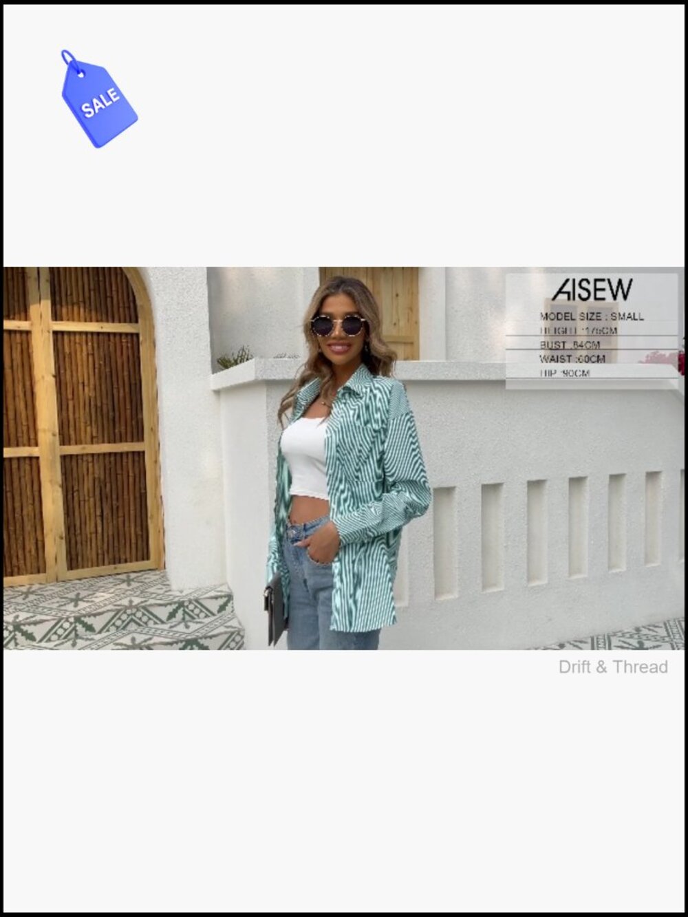 Classic Long Sleeve Button Down Shirt with Chest Pocket - Picture 5 of 6